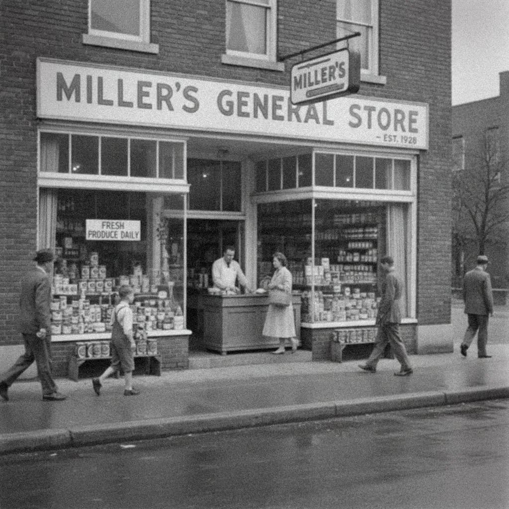Small business storefront