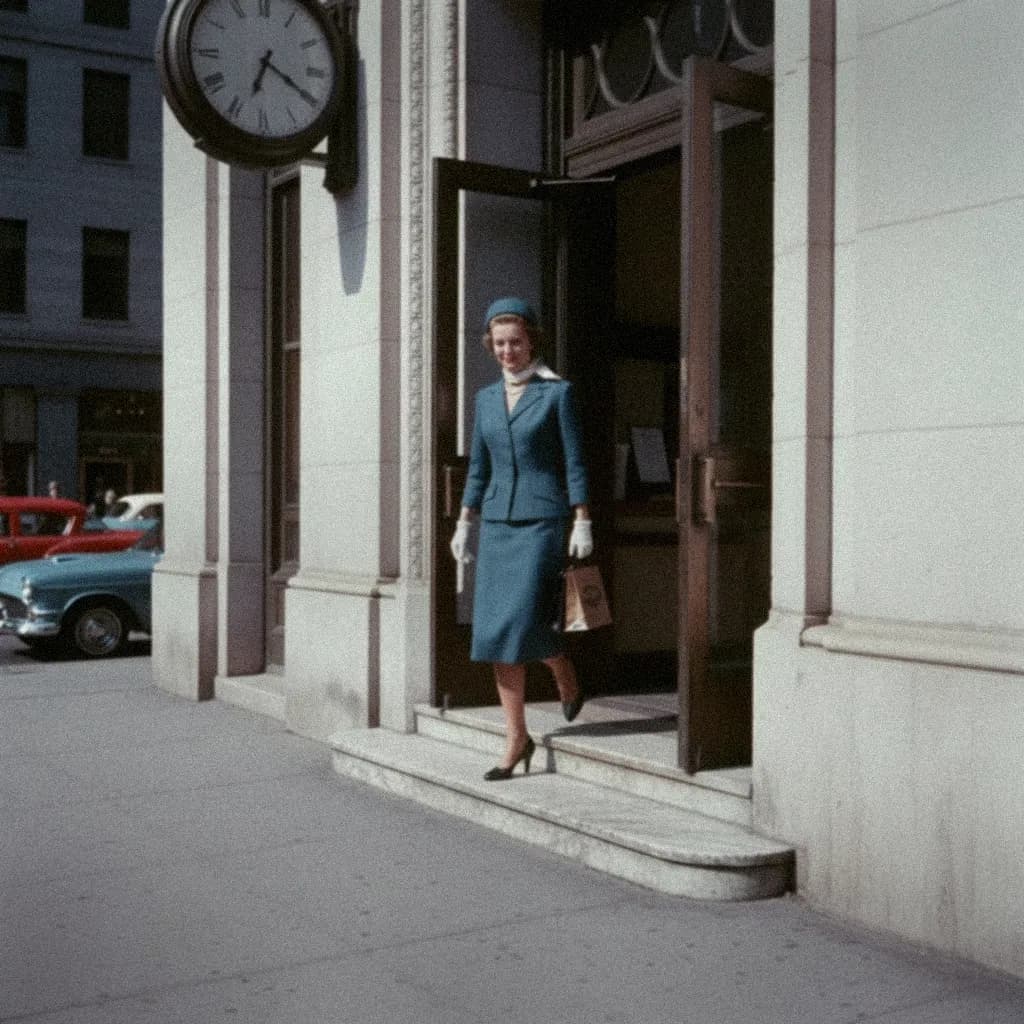 Woman reviewing loan documents